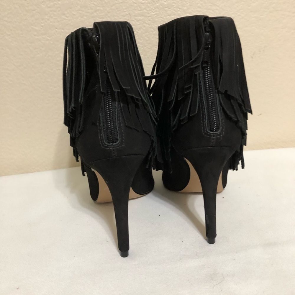 Fringe black boots - Picture 5 of 7